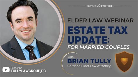 Estate Tax Update For Married Couples Youtube