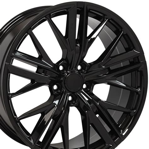 20 Fits Chevy Camaro Zl1 Style Gloss Black Wheels Set Of 4 20x85