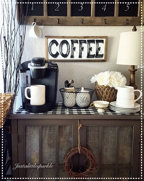 Diy Countertop Coffee Station 90 Beautifully Designed Countertop