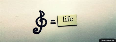 Music Is Life Facebook Cover