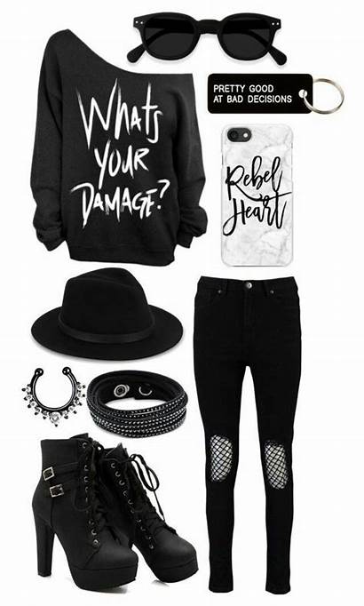 Emo Outfits Grunge Outfit Punk Clothes Goth