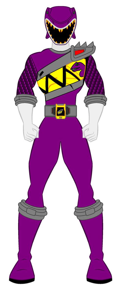 21 Power Rangers Dino Charge Purple Ranger By Powerrangersworld999