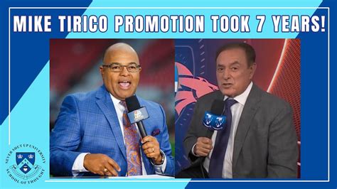 Mike Tirico Promotion Took 7 Years Tirico Had To Wait For Snf Promotion Until Al Michaels Left