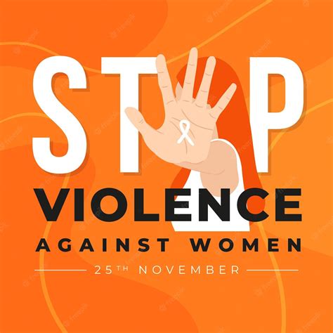 Premium Vector Stop Violence Against Women International Day Event