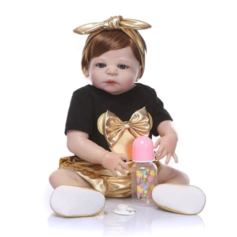 Nicery 22inch 55cm Bebe Reborn Doll Hard Silicone Boy Girl Toy Reborn