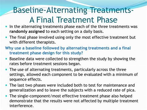 Ppt Application Of Alternating Treatment Designs Powerpoint