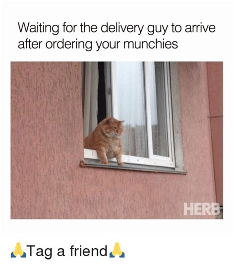 Waiting For The Delivery Guy To Arrive After Ordering Your