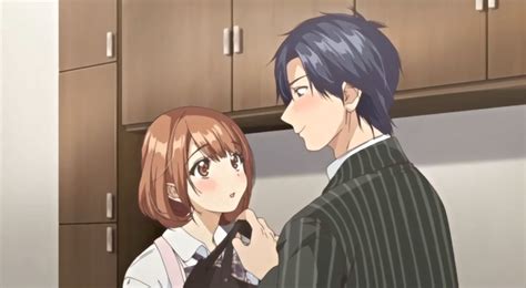 Ero Anime Kiss Hug Offering Two Kinds Of “male Aid” Sankaku Complex