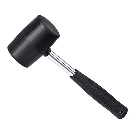 Rubber Mallet Hammer 10 Ounce 45mm Dia With Anti Slip Pvc Coated