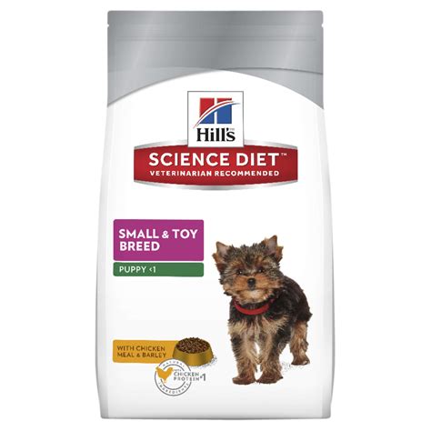 Efficient digestion is essential for your dog to be able to build and repair tissues and obtain energy, and for these reasons it is important to feed a food that is formulated to help support digestive health. Hills Science Diet Puppy Small & Toy Breed Dry Dog Food