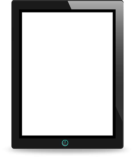 Tablet Icon Transparent White Png