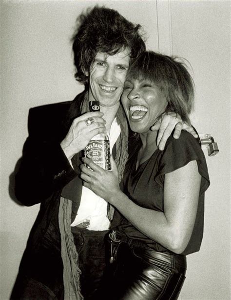 Keith Richards Tina Turner Partying In New York City In By Legendary Rock Photographer Bob