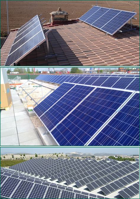 Tipos De Estructuras Para Paneles Fotovoltaicos Fijas A Suelo
