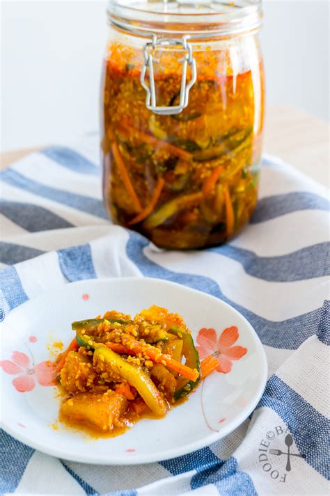 Simplified Nonya Acharacar Spicy Pickled Mixed Vegetables