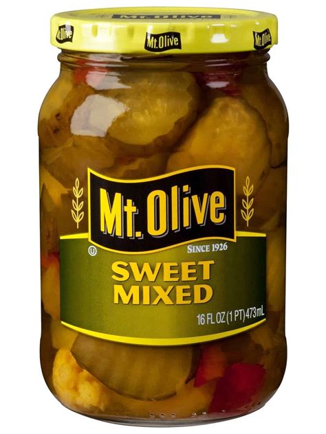 Sweet Mixed Pickles Mt Olive Pickles