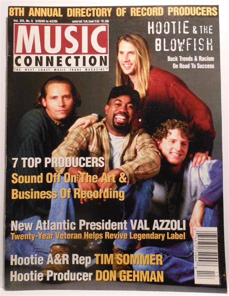 Hootie And The Blowfish Marchapril 1995 Music Connection Magazine