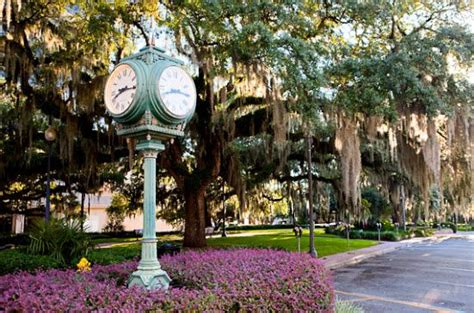 Historic Clock Park Avenue Tallahassee Visit Florida Florida