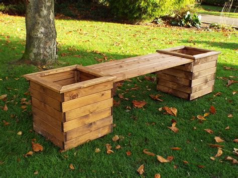 Deluxe Planter Bench Timber Furniture