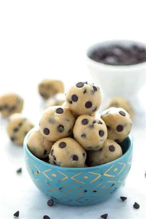 These cookies are a lovely combination of crispy and chewy. Gluten Free Edible Chocolate Chip Cookie Dough - What the Fork