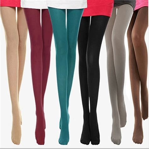 Women S Sexy Footed Thick Opaque Warm Pantyhose Stretch Denier Long