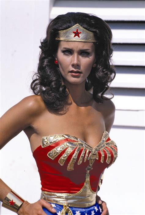 Lynda Carter Wonder Woman In Your Satin Tights Fighting For Your Rights Lynda Carter