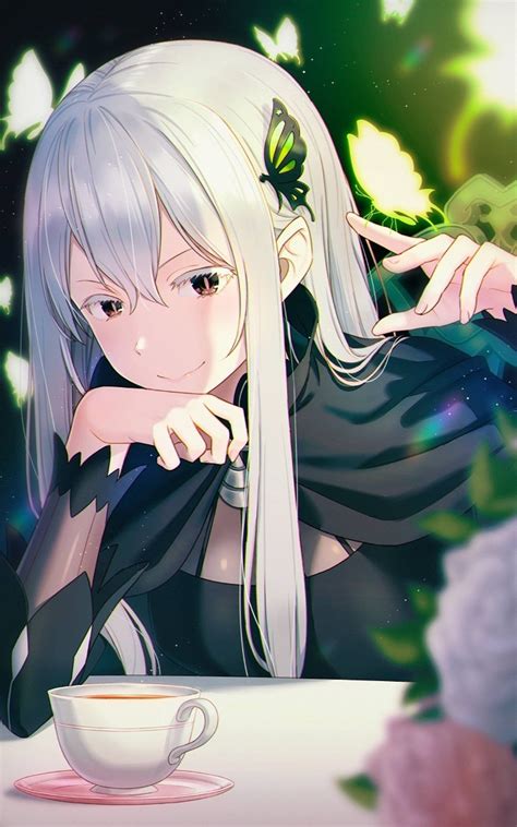 Echidna Rezero 1600x2560 Animewallpaper