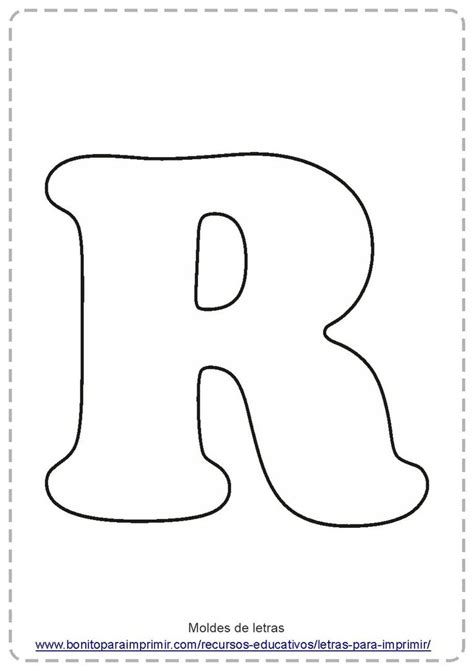 The Letter R Coloring Page Is Shown In Black And White With An Outline