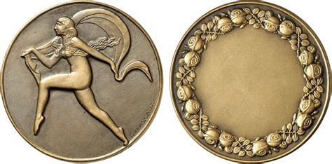 Medal Nude Woman The Truthveritas By G Simon Guy Melan Lockheed My