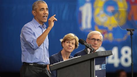 Obama Rips Trump Gop In Fiery Speeches For Midwest Democrats Mpr News