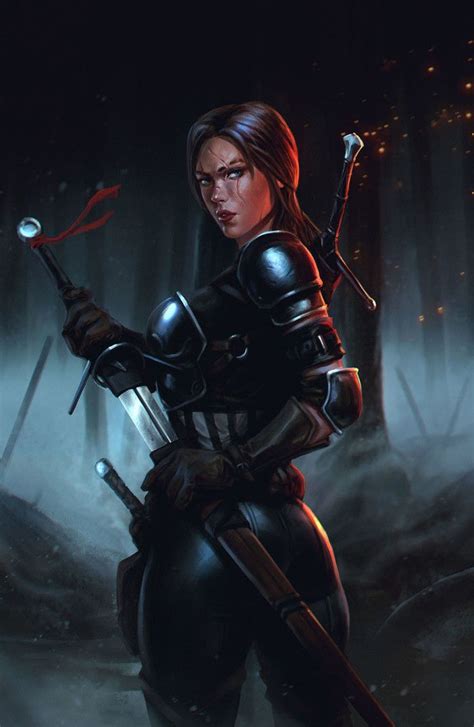 CyberClays Warrior Woman Fantasy Female Warrior Fantasy Characters