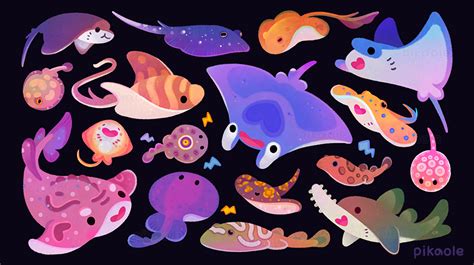 Marine Life Artwork Over The Past Year Pikaole