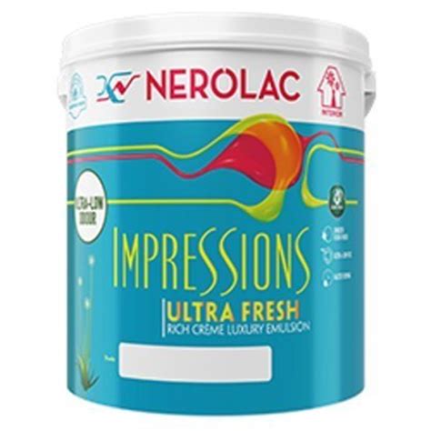 Nerolac Impression Ultra Fresh Luxury Emulsion Paint L At Rs