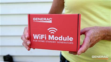 Generac Home Standby Generator Wifi Module With Diane Youtube