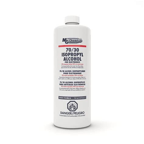 Mg Chemicals 8241 7030 Isopropyl Alcohol Electronics Cleaner 945ml