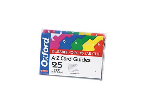Our brands include the oldest and most trusted names in organization—oxford, pendaflex, cardinal, ampad, adams, boorum & pease and tops. Tops Pendaflex 73154 Card Guides Alpha 1/5 Tab ...