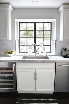 More images for subway tile backsplash around kitchen window » Tile wrapped around a window sill | Kitchen in 2019 ...