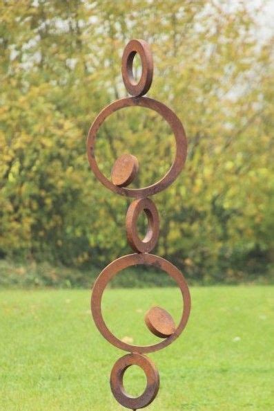 Herbstliche gartendeko avanciert zum ganz bezaubernden highlight in jedem garten. Gartenstecker Rost Deko - Rost Deko