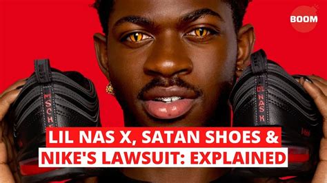 Lil Nas X Satan Shoes And Nikes Lawsuit Explained Boom Nike Sues