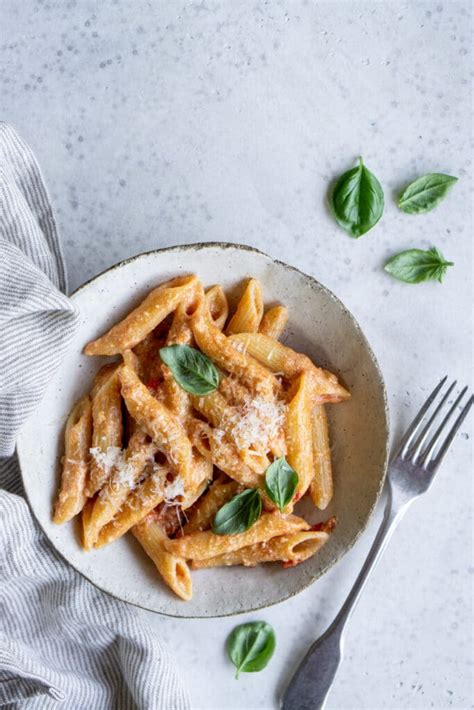 Pasta With Ricotta And Tomato Sauce Pina Bresciani