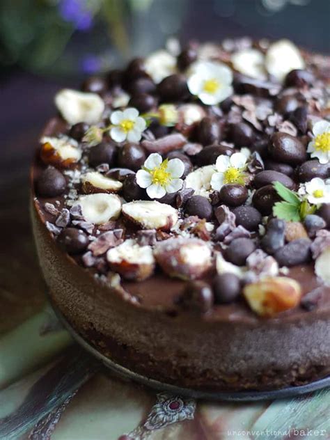 Raw Chocolate Hazelnut Cheesecake Recipe