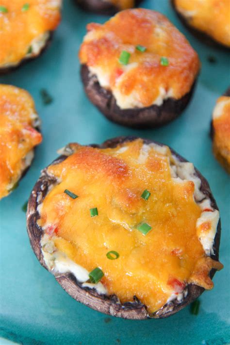 Cheese Stuffed Mushrooms Recipe Cooked By Julie