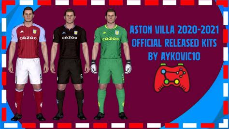 Aston villa pes 2021 kadro. PES 2017|Aston Villa 2021 Official Released Kits|by ...