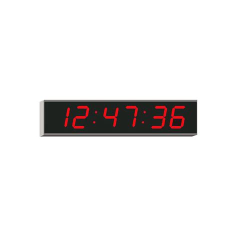 4010e Digital Led Clock Displaying Hour Minute And Seconds