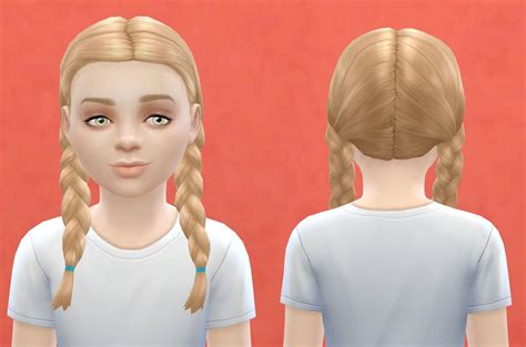 Pickypikachu Child Hairstyle Sims 4 Hairs