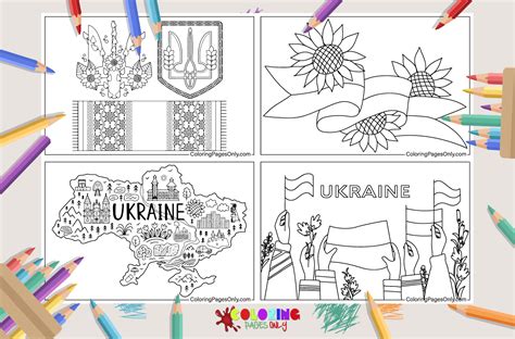 19 Free Printable Ukraine Coloring Pages