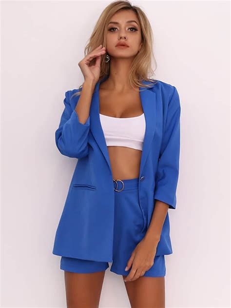 Sale Shein Blazer And Shorts In Stock