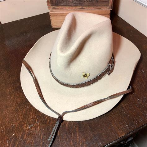 Stetson Fur Cowboy Hat Billy Kidd Etsy Uk