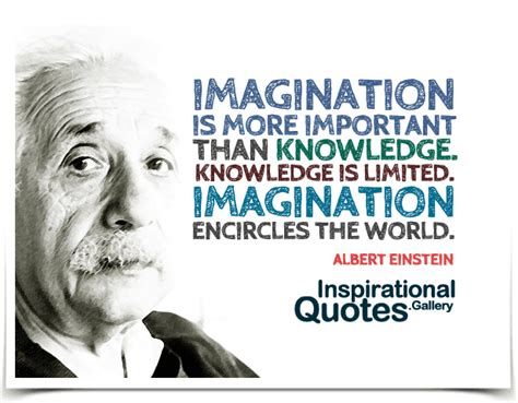 Albert Einstein Quotes Creativity More Important Than Knowledge