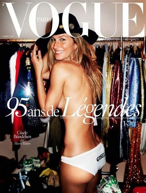 GISELE BÜNDCHEN Vogue Paris October 2015 Model Management