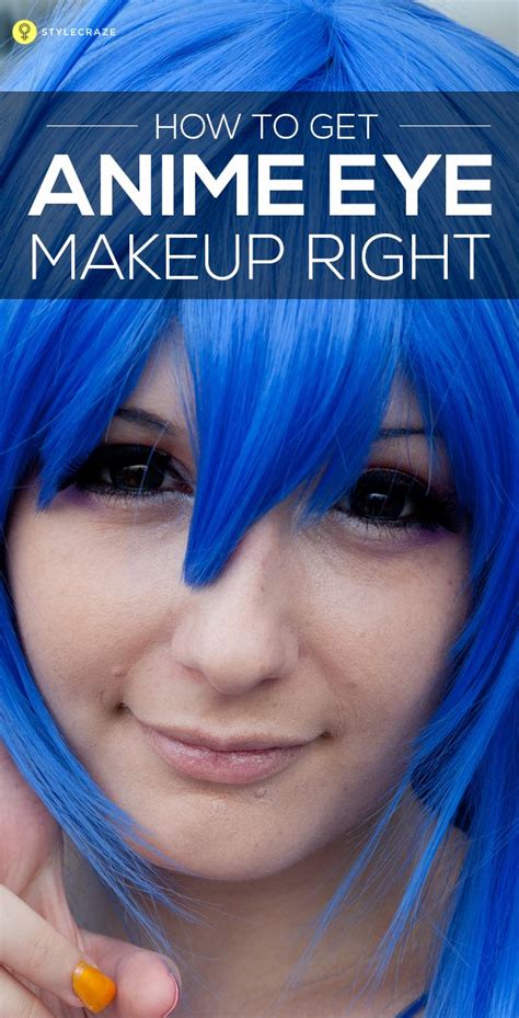 To Achieve This Anime Girl Eye Makeup Look Wear Large Circle Lenses A